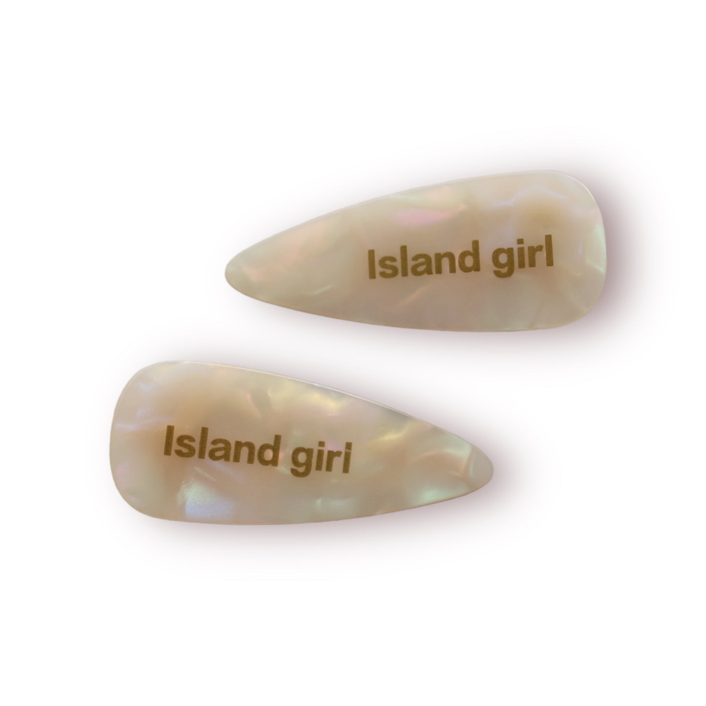 Island Girl barrettes